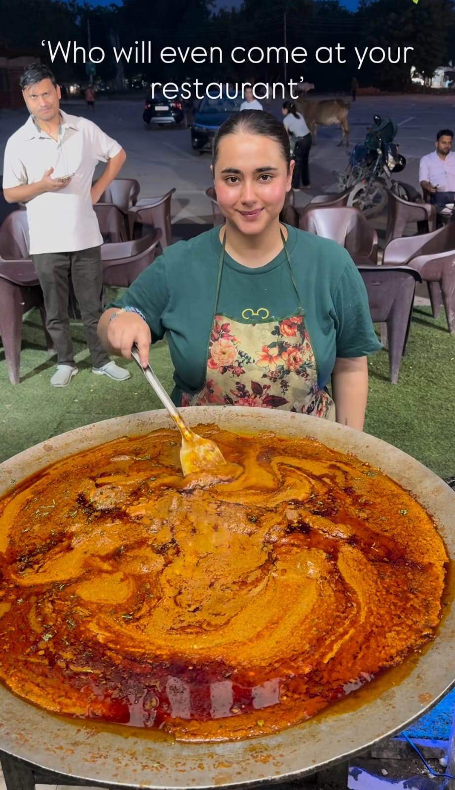 25-Year-Old Woman Running Chicken Street Food Shop in Gurugram Goes Viral