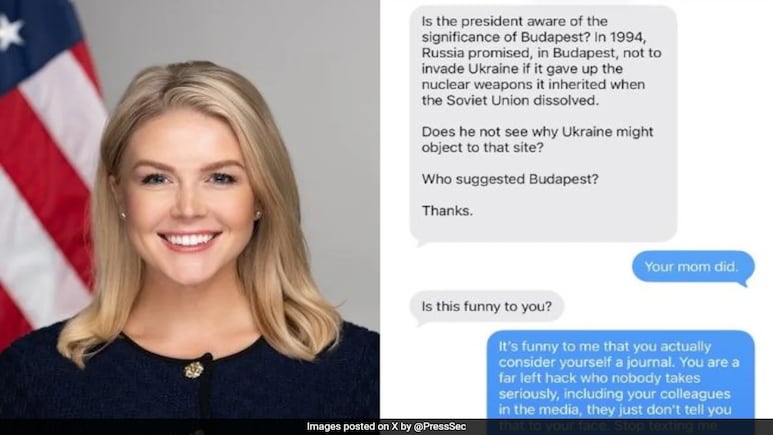 "Your Mom Did": White House Press Secretary Snaps At Reporter's Question "Your Mom Did": White House Press Secretary Snaps At Reporter's Question
