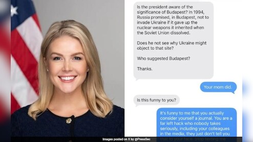 ‘तुम्हारी मां ने’… पत्रकार के सवाल पर क्यों भड़क गईं ट्रंप की प्रेस सेक्रेटरी?