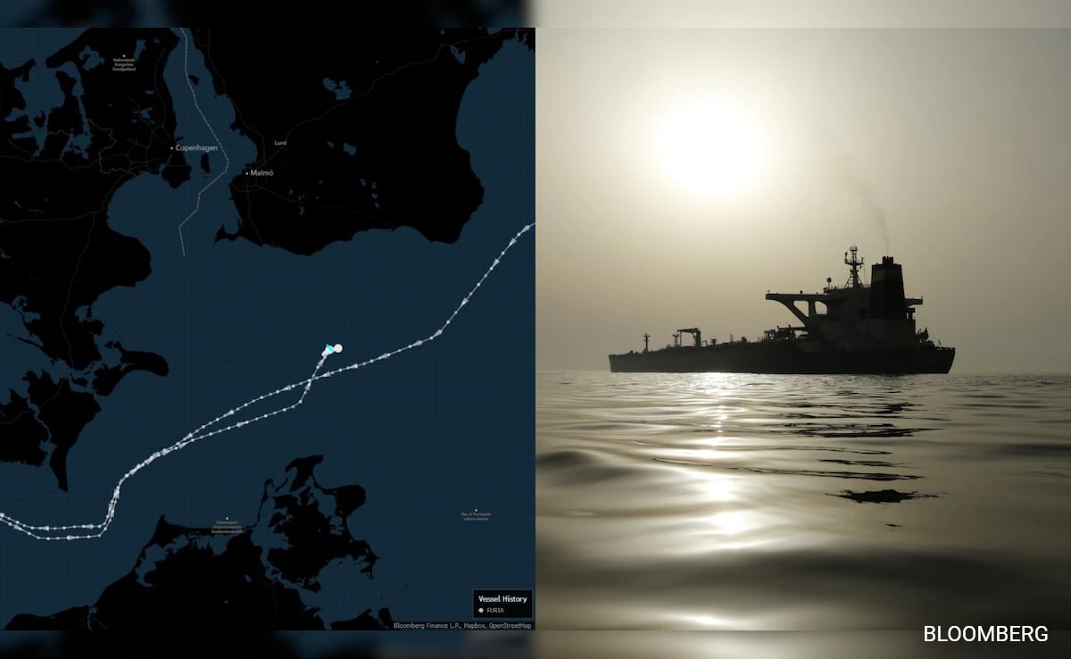 India-Bound Russian Oil Tanker Makes U-Turn In Baltic Sea Amid US Sanctions