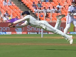 Nitish Kumar Reddy's Flying Catch In 1st Test Against West Indies Leaves Everyone Stunned - Video Viral Nitish Kumar Reddy's Flying Catch In 1st Test Against West Indies Leaves Everyone Stunned - Video Viral