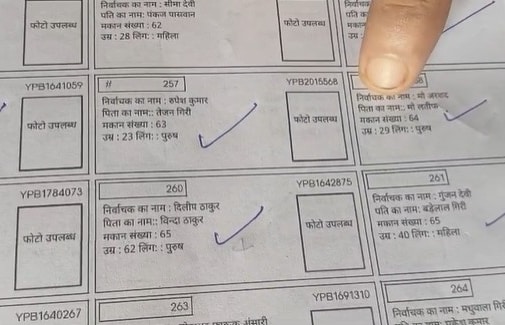 मकान संख्या 63, हिंदू के इस मकान में मुस्लिम वोटर का नाम भी शामिल किया गया है. मकान संख्या 63, हिंदू के इस मकान में मुस्लिम वोटर का नाम भी शामिल किया गया है.
