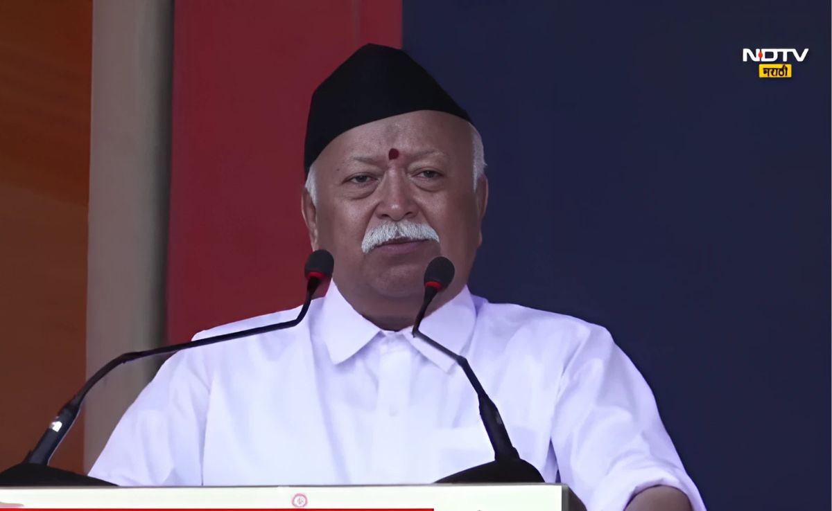 'Violent Uprisings Don't Change Anything': Mohan Bhagwat On Gen Z Protests