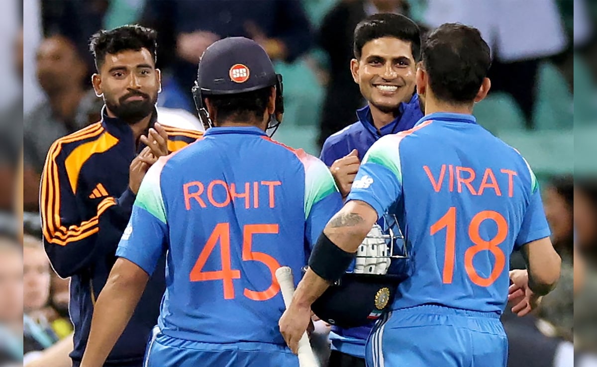 IND vs AUS: रोहित शर्मा- विराट कोहली की पारी, पहली वनडे जीत के बाद क्या बोले कप्तान शुभमन गिल? IND vs AUS: रोहित शर्मा- विराट कोहली की पारी, पहली वनडे जीत के बाद क्या बोले कप्तान शुभमन गिल?