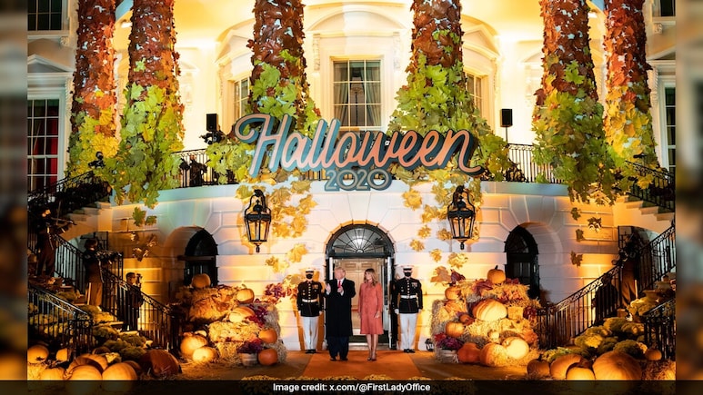 Trump Hosts White House Halloween Bash With Superheroes, Mini-Presidents Trump Hosts White House Halloween Bash With Superheroes, Mini-Presidents