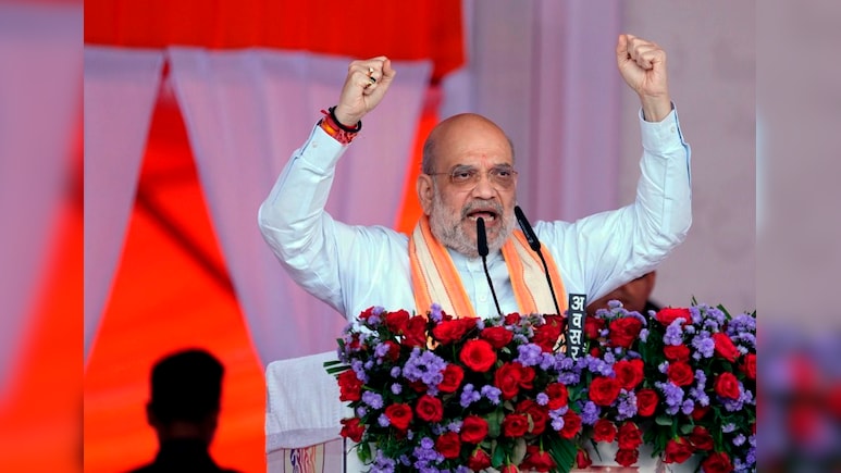 बस्तर में गरजे अमित शाह, नक्सलियों को दोटूक चेतावनी- शांति भंग की तो देंगे मुंहतोड़ जवाब, सरेंडर करें