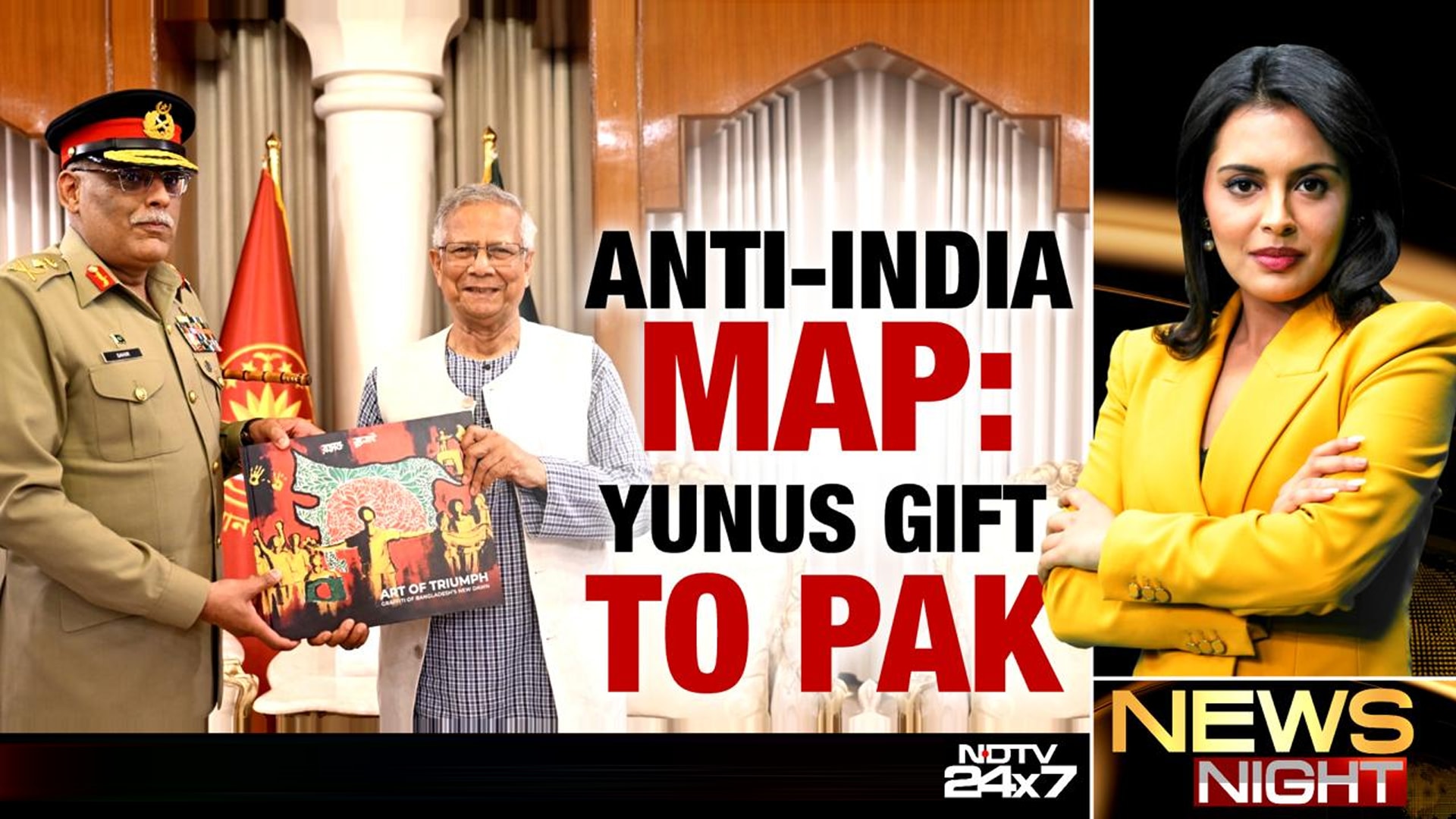 Why Yunus' Gift To Pak General Has Sparked A Row Online