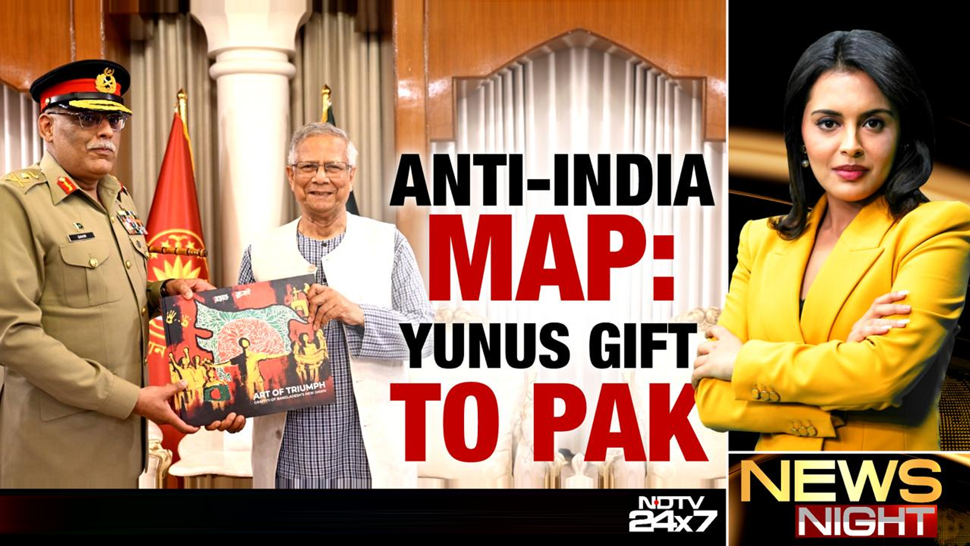 Why Yunus' Gift To Pak General Has Sparked A Row Online
