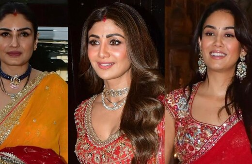 Karwa Chauth Bollywood Celebration: दंगल एक्टर ने करवा चौथ पर छुए पत्नी के पांव तो शिल्पा को लेने आलीशान कार में पहुंचे राज, सेलेब्स सेलिब्रेशन