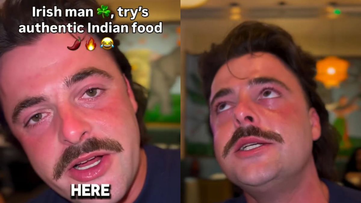 "Thought I Could Handle..." - Irish Man's Reaction To Andhra Food Is Too Good To Miss