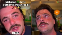 'Thought I Could Handle...': Irish Man's Reaction To Andhra Food Is Viral