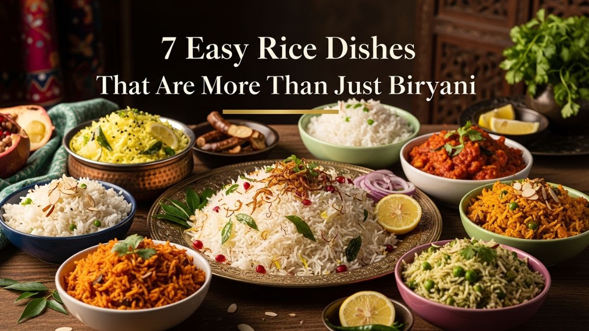 7 Easy Rice Dishes That Are More Than Just Biryani