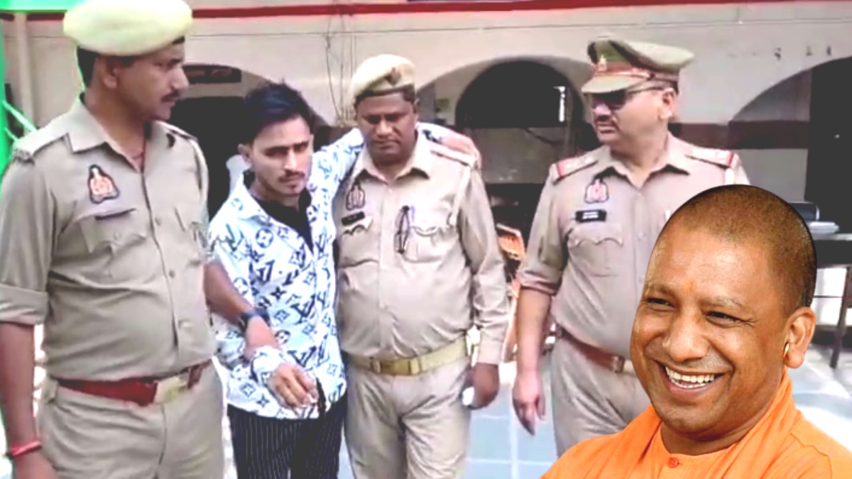 CM योगी की फोटो से छेड़छाड़, सऊदी से लौटा अल्तमस, गांव में पुलिस ने कर दिया ट्रीटमेंट, देखें VIDEO