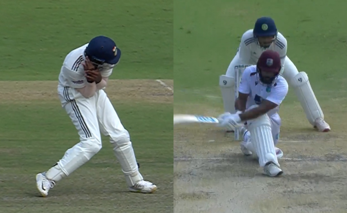 Watch: India's Sudharshan Takes Blinder To Dismiss WI Star During 2nd Test