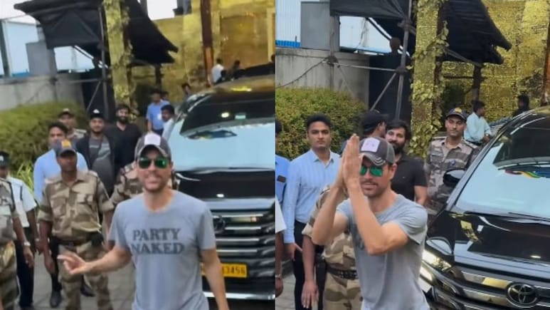 Watch: Enrique Iglesias Arrives In Mumbai Ahead Of Mega Concert Watch: Enrique Iglesias Arrives In Mumbai Ahead Of Mega Concert