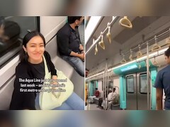जापानी महिला ने मुंबई के अंडरग्राउंड मेट्रो में किया सफर,स्टेशन पर कदम रखते ही बोल दी ऐसी बात,वीडियो हुआ VIRAL