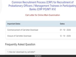 IBPS PO Mains 2025 Admit Card Out, Here's How To Download, Exam On October 12 IBPS PO Mains 2025 Admit Card Out, Here's How To Download, Exam On October 12