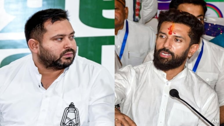 "He Compromised For Power": Tejashwi Yadav Tears Into Chirag Paswan "He Compromised For Power": Tejashwi Yadav Tears Into Chirag Paswan