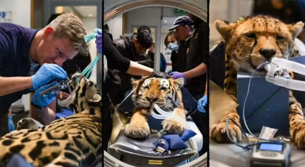 इंसानों के बाद अब बाघ-चीतों के भी हो रहे हैं CT Scan!आखिर क्या है 'बिग कैट्स' की इस रहस्यमयी बीमारी का राज?