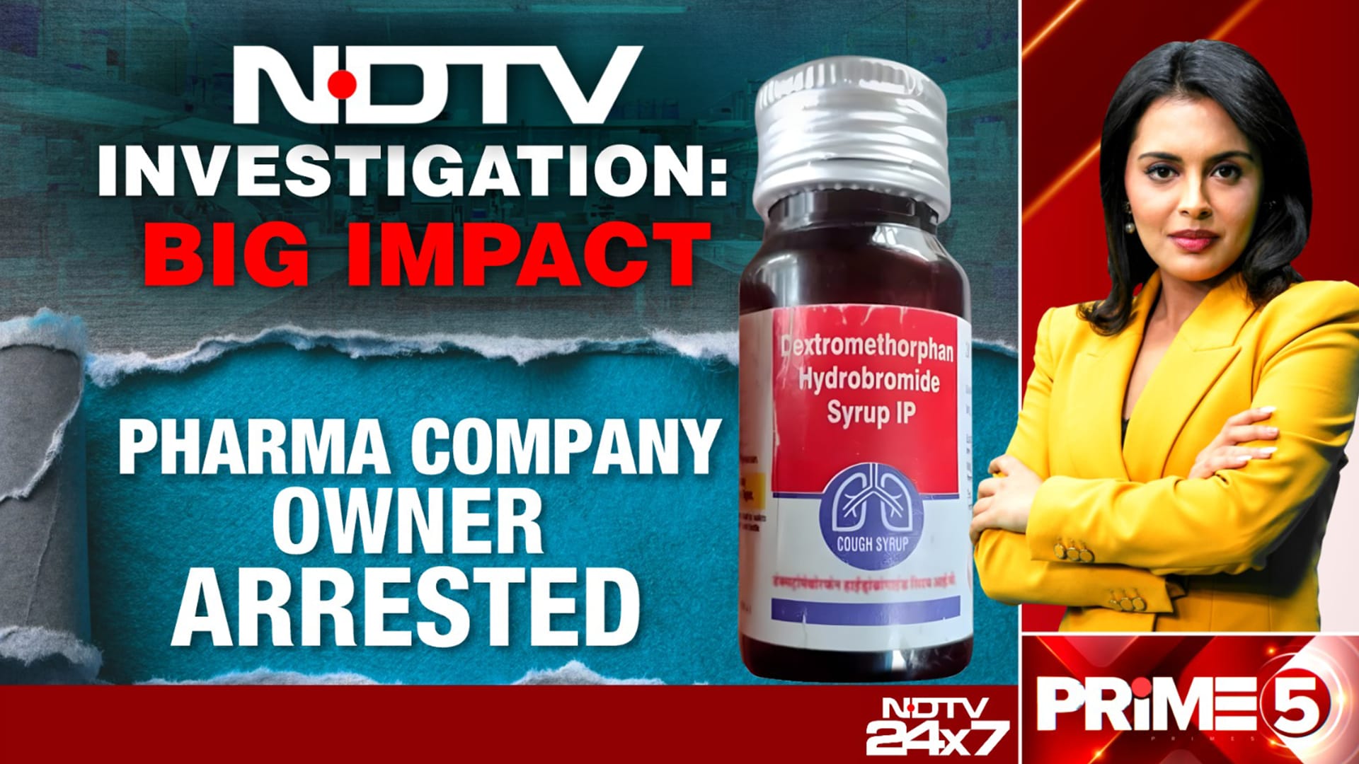 Video: Tamil Nadu Pharma Owner Arrested After NDTV Expose On Cough Syrup Deaths