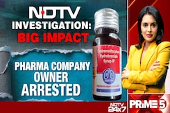 Tamil Nadu Pharma Owner Arrested After NDTV Expose On Cough Syrup Deaths Tamil Nadu Pharma Owner Arrested After NDTV Expose On Cough Syrup Deaths