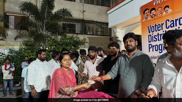 Leader Charged For Distributing Voter IDs Is Congress' Pick For Telangana Bypoll