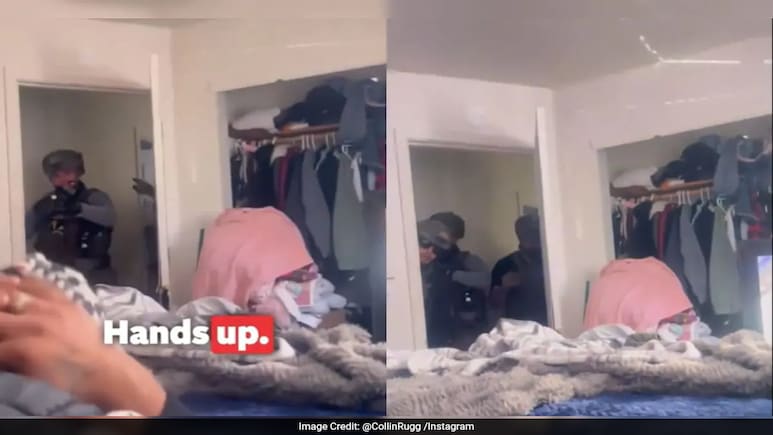 Baby Cries As Officers Break Down Door To Arrest US Man In Immigration Raid Baby Cries As Officers Break Down Door To Arrest US Man In Immigration Raid