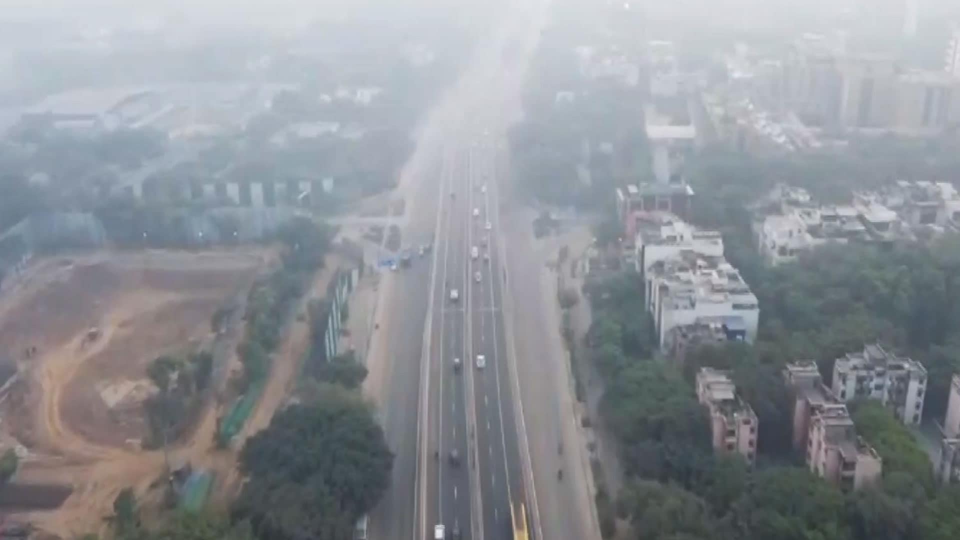 Video: Delhi Blanketed In Haze After First Green Diwali, Air Quality Nears 'Severe'