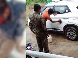 Madhya Pradesh Man Bleeds Outside Police Station While Cops Get Car Washed
