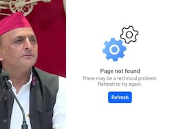 Akhilesh Yadav&#039;s Facebook Account Suspended, Claims Party, Hits Out At BJP