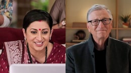 Smriti Irani Teaches Bill Gates What <i>Godbharai</i> Is In Viral Clip From <i>Kyunki 2</i>