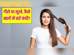 क्या गीले होने पर बालों में कंघी करना ठीक है? Hair Expert से जानें गीले या सूखे, बालों में कंघी कब करनी चाहिए क्या गीले होने पर बालों में कंघी करना ठीक है? Hair Expert से जानें गीले या सूखे, बालों में कंघी कब करनी चाहिए