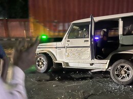 उदयपुर-अहमदाबाद हाइवे पर भीषण हादसा, भैंस बचाने के चक्कर में 4 की मौत; कई घायल 