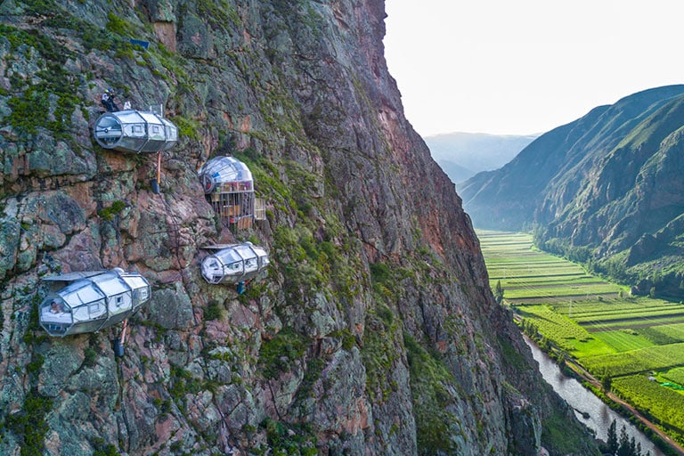 The real thrill, though, begins before you even get there. Photo: Skylodge The real thrill, though, begins before you even get there. Photo: Skylodge