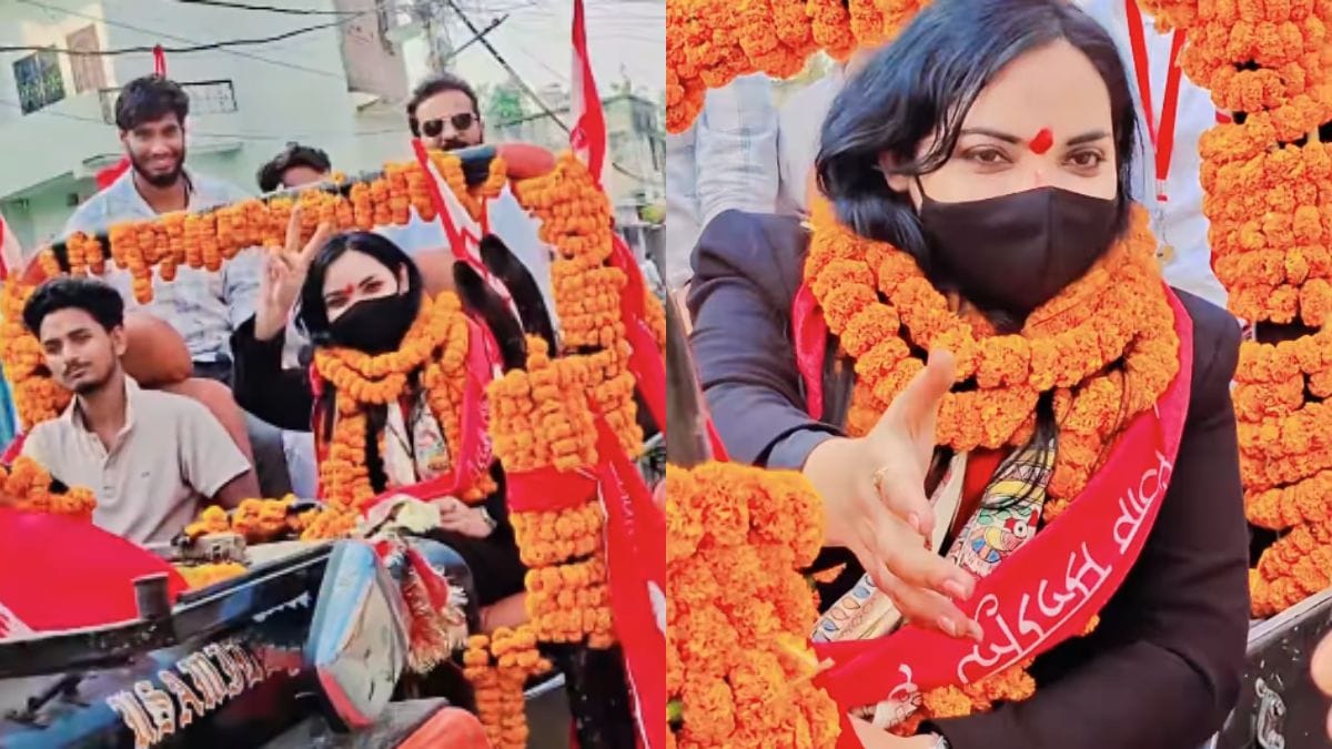 Pushpam Priya campaigns for the 2025 Bihar elections Pushpam Priya campaigns for the 2025 Bihar elections