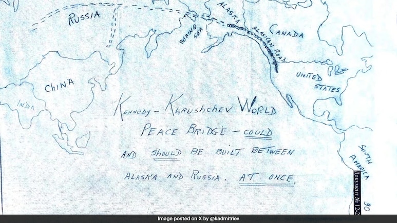 Russia Gives Secret JFK Files To US, And A Map For 'Trump-Putin Tunnel' Russia Gives Secret JFK Files To US, And A Map For 'Trump-Putin Tunnel'