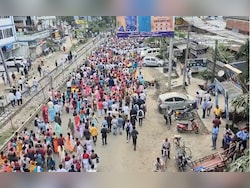 Assam&#039;s Tea Garden Workers March To Demand Scheduled Tribes Status
