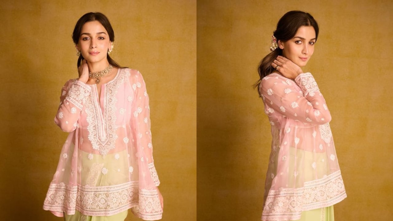 Chikankari adds a touch of heritage to modern fashion.