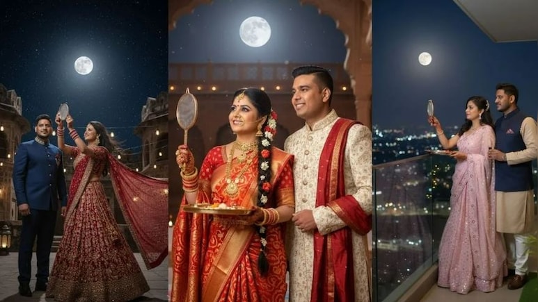करवा चौथ पर चांद के साथ फोटो कैसे लें,AI से बनाएं मस्त इमेज, ये हैं 5 बेस्ट प्रॉम्प्ट,जान लें सबसे आसान तरीका