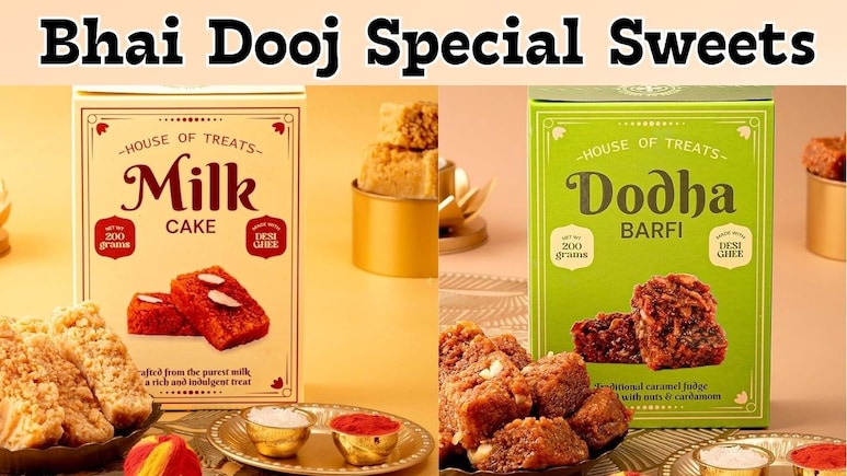 Bhai Dooj Special Sweets: भाई दूज के लिए आज ही खरीदें ये टॉप मिठाइयां, कीमत में कम और क्वालिटी में है नंबर वन Bhai Dooj Special Sweets: भाई दूज के लिए आज ही खरीदें ये टॉप मिठाइयां, कीमत में कम और क्वालिटी में है नंबर वन