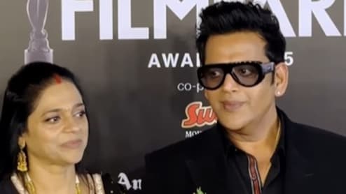 Ravi Kishan की पत्नी ने पैपराजी के सामने झटका उनका हाथ, कैमरे में कैद हुआ पूरा सीन