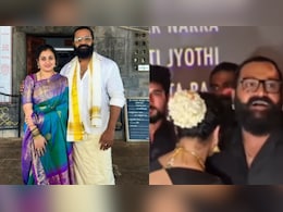 Video: <i>Kantara</i> Actor Rishab Shetty Consoles Emotional Wife Pragathi At Film's Premiere Video: <i>Kantara</i> Actor Rishab Shetty Consoles Emotional Wife Pragathi At Film's Premiere