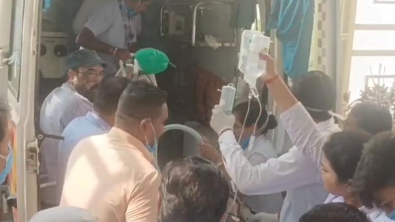 रावतभाटा में हैवी वॉटर प्लांट में गैस लीकेज, 4 मजदूर घायल; मचा हड़कंप रावतभाटा में हैवी वॉटर प्लांट में गैस लीकेज, 4 मजदूर घायल; मचा हड़कंप