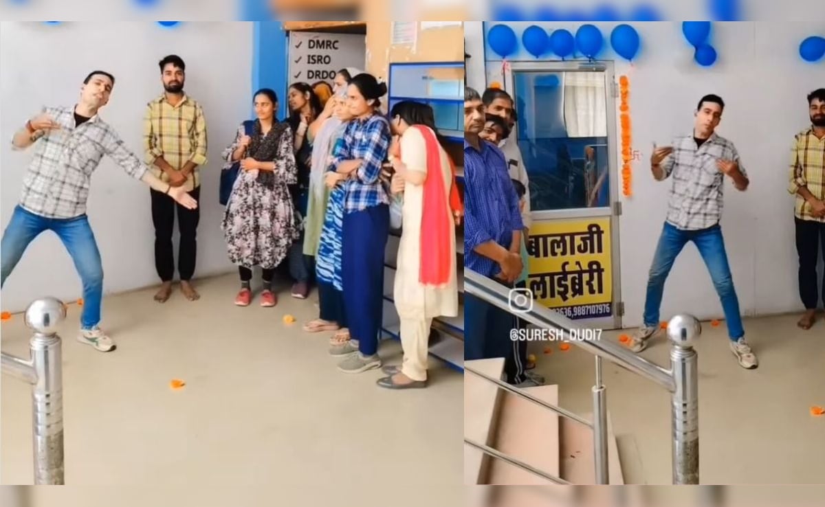 कोचिंग सेंटर के बाहर कमर लचकाते हुए डांस करने लगा लड़का, देख लोग बोले- मौत आ जाए पर ऐसा कॉन्फिडेंस ना आए