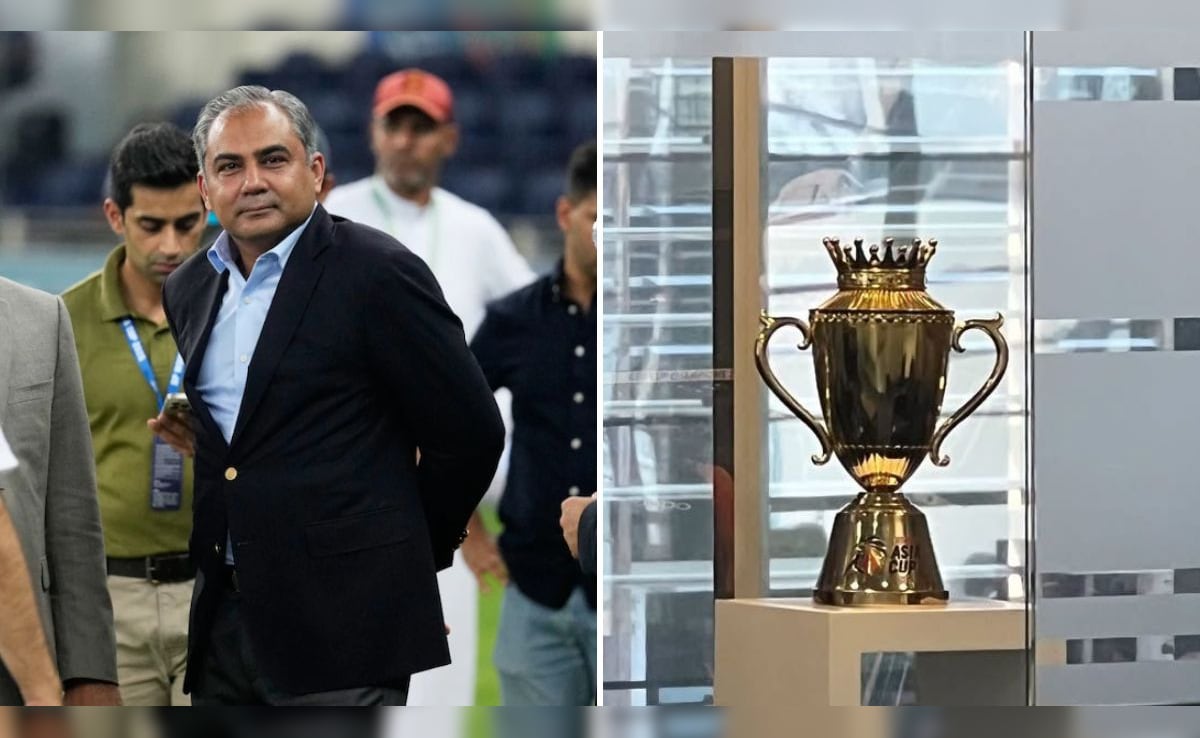 IND vs PAK: नौटंकी के बाद पाकिस्तान के मंत्री ने टेके घुटने, UAE क्रिकेट बोर्ड को सौंपी एशिया कप ट्रॉफी