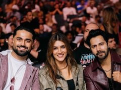 Kriti Enjoys UFC Event With Rumoured Boyfriend Kabir Bahia, Varun Joins
