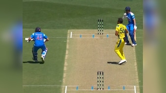 Rohit Survives Run-Out Catastrophe, Stuns All With His Athleticism - Video