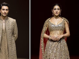 Sara And Ibrahim Ali Khan's First Ramp Walk Together Lights Up Abhinav Mishra's Delhi Show Sara And Ibrahim Ali Khan's First Ramp Walk Together Lights Up Abhinav Mishra's Delhi Show