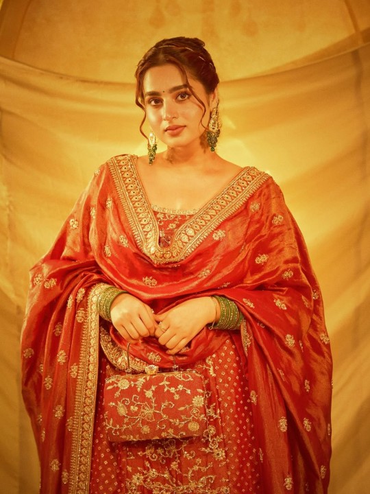 Ayesha Khan’s Red Look Is All About Grace and Glow