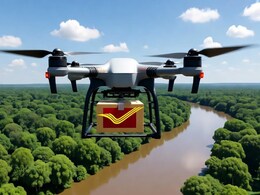 Drone Postmen: पोस्ट खात्याची भरारी! थेट ड्रोनने पोहोचवणार पत्र; 'या' 27 गावांमध्ये सुरु होणार सेवा Drone Postmen: पोस्ट खात्याची भरारी! थेट ड्रोनने पोहोचवणार पत्र; 'या' 27 गावांमध्ये सुरु होणार सेवा